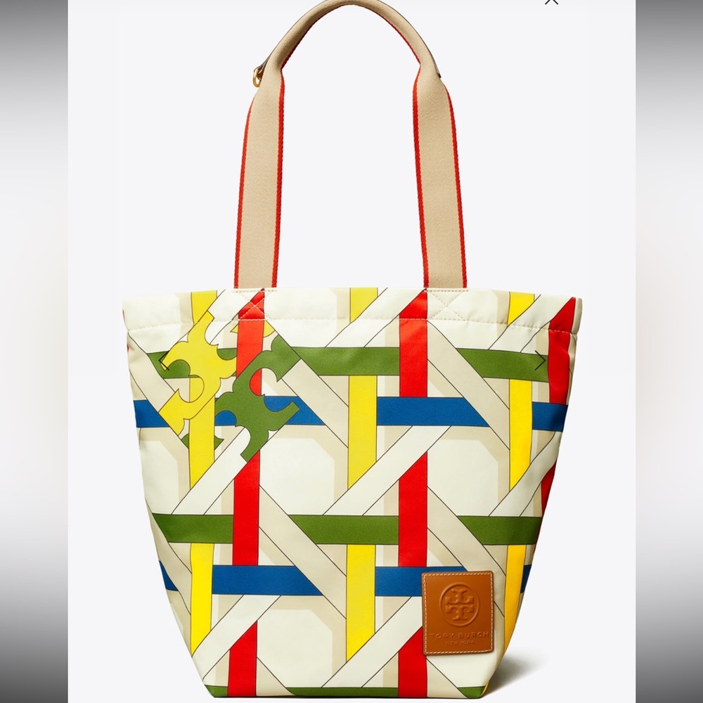 Tory Burch ELLA MARKET TOTE Get Ready for summer with this Beautiful Summer Tote